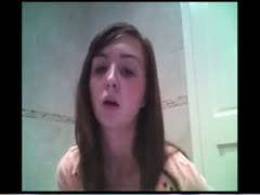 Using a secret camera, the attractive wife snatches and masturbates till she has an orgasm.